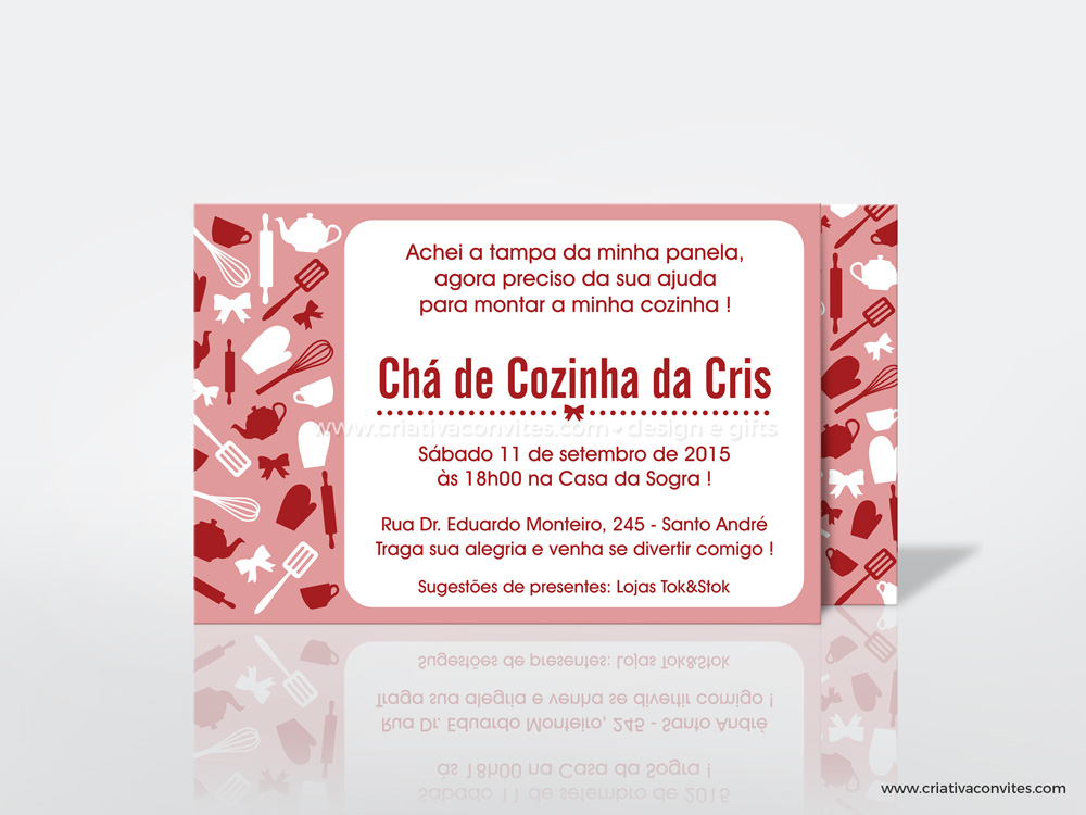 organizar chá de casa