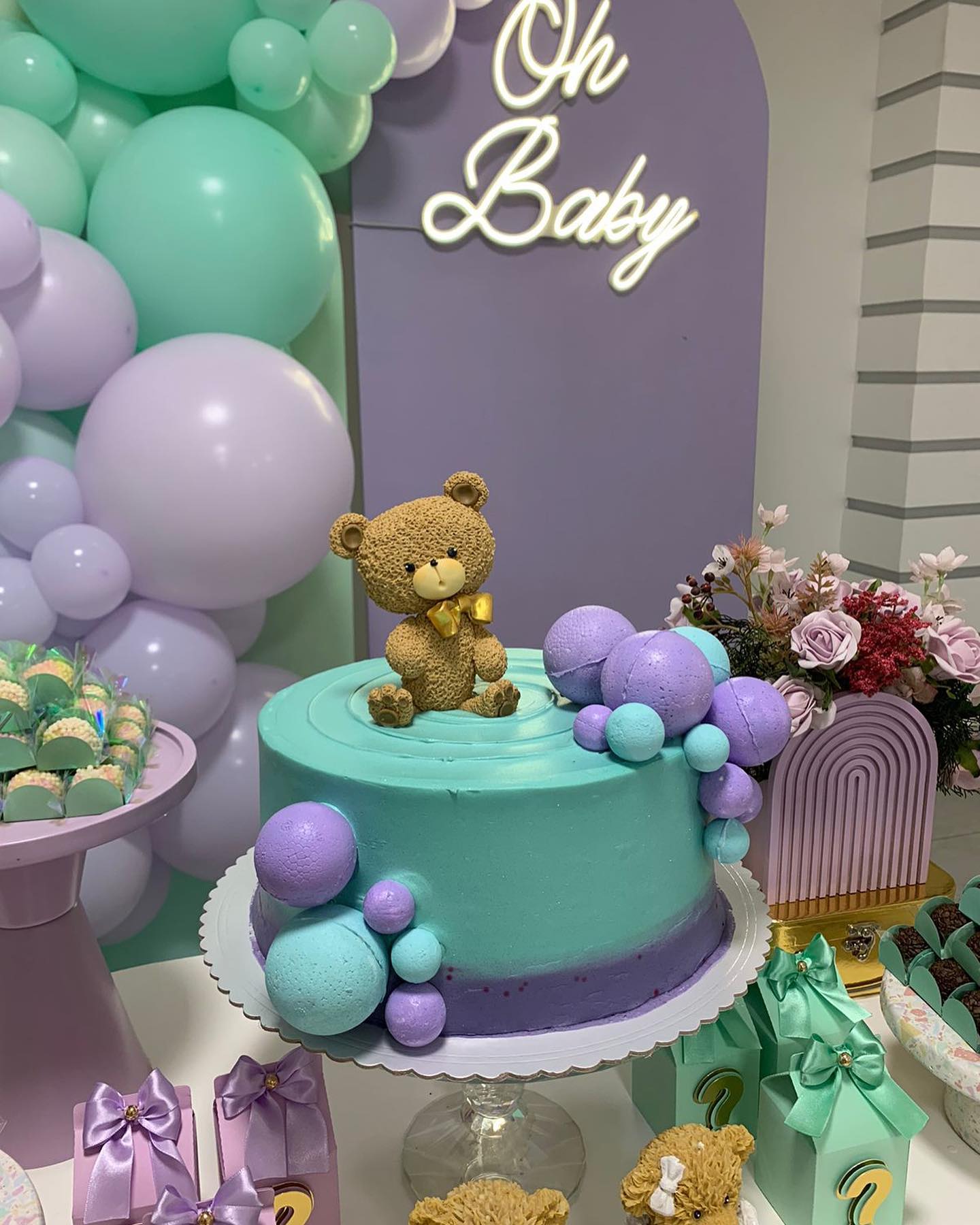 ideias de decoração chá revelação simples e criativo