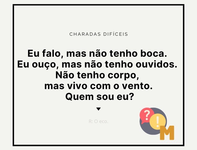 charadas com respostas