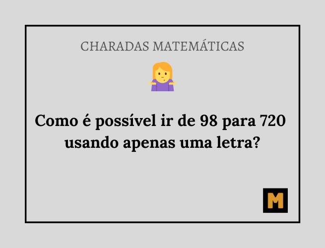 charadas matemáticas