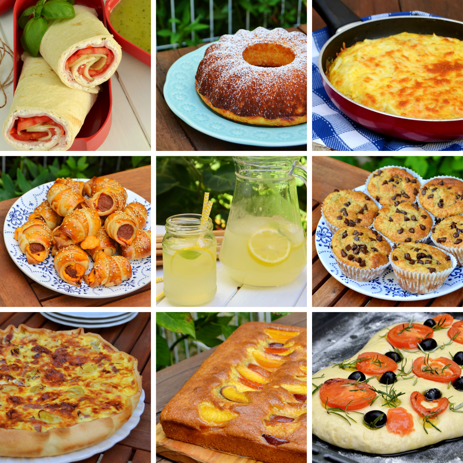 ideias criativas de cardápio para piquenique