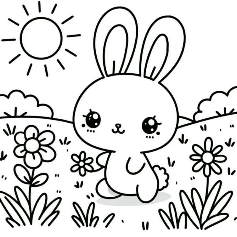 moldes de coelho para atividades