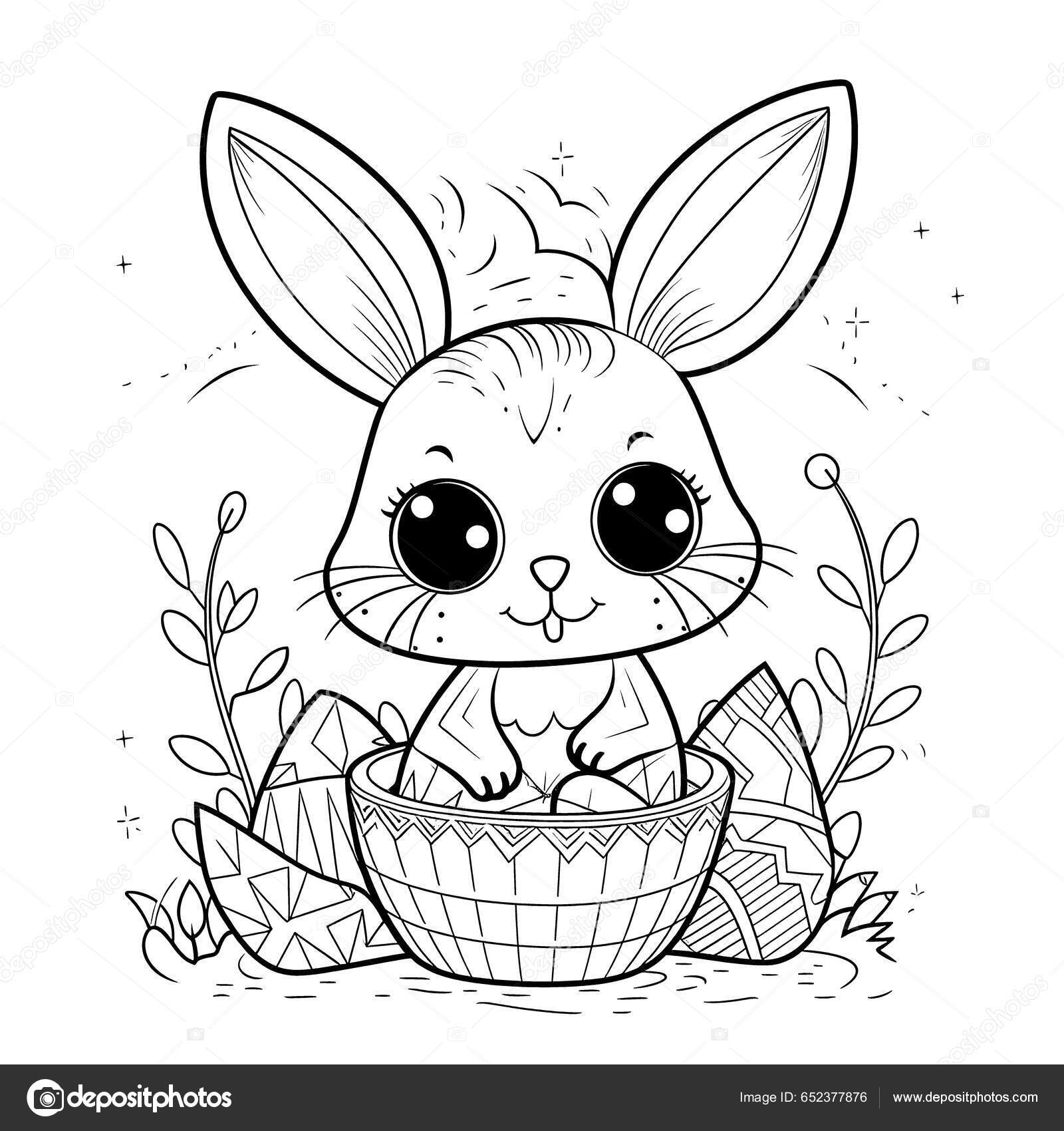 moldes de coelho para atividades