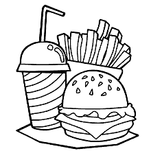 comida para imprimir em miniatura