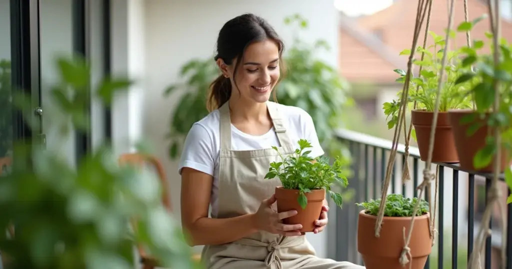 Como escolher vasos para horta em apartamento sem matar suas plantas