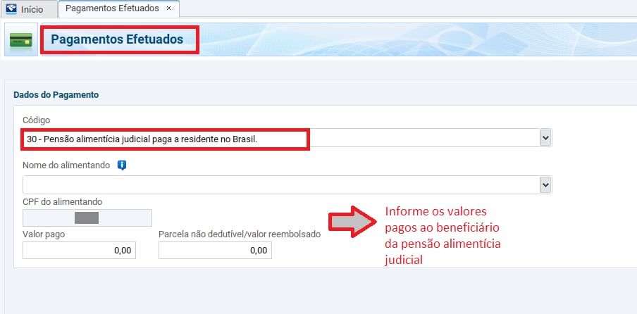 Erros comuns ao declarar pensão alimentícia extrajudicial MEI