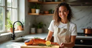 Como fazer salmão assado crocante e suculento em 20 minutos