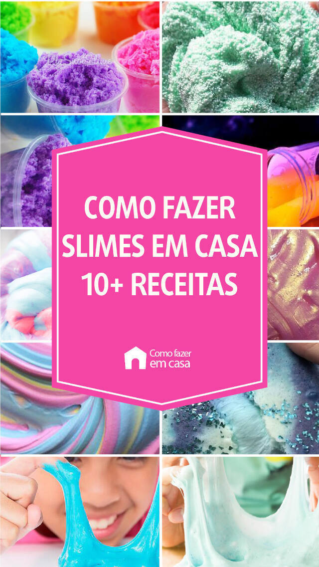 como fazer slime