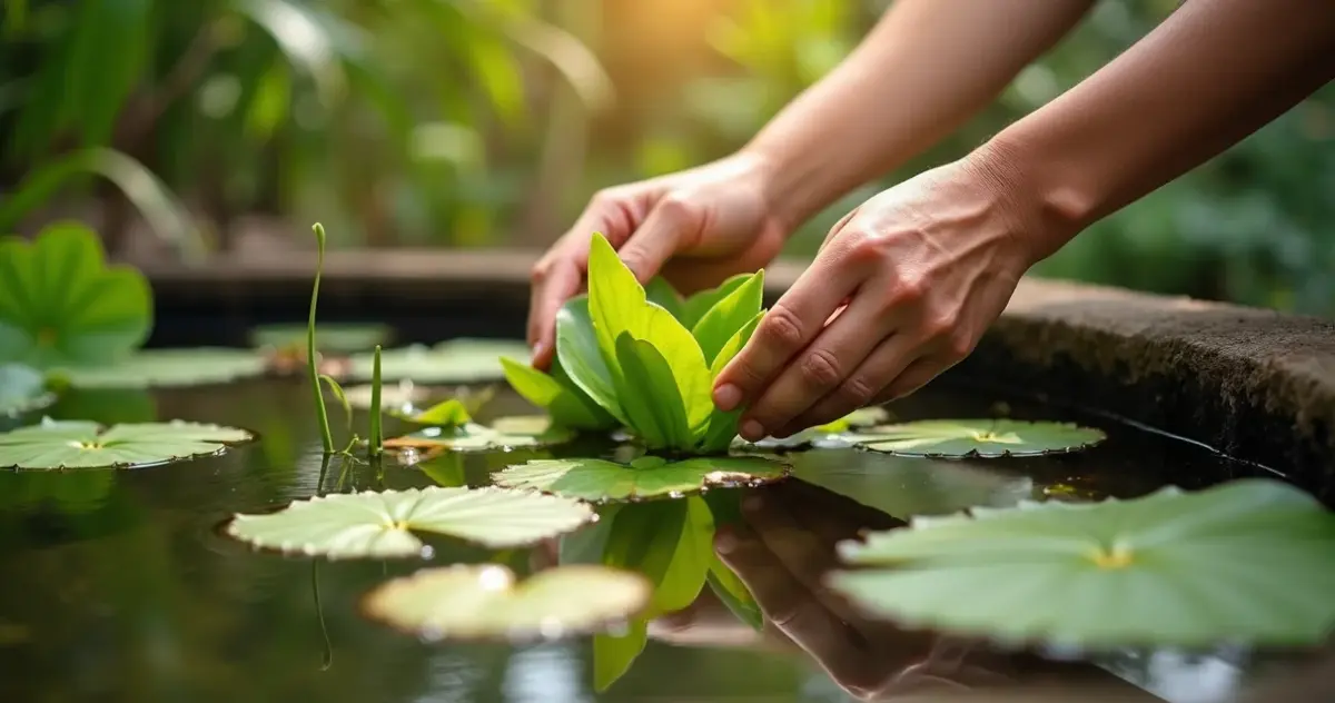 Como fazer um lago no jardim que se mantém sozinho (e evita 90% dos problemas)