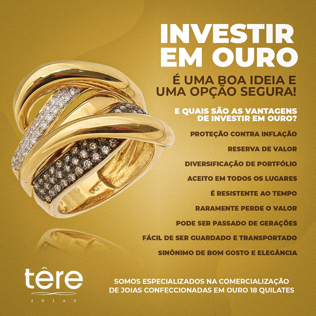 melhores formas de investir em ouro físico