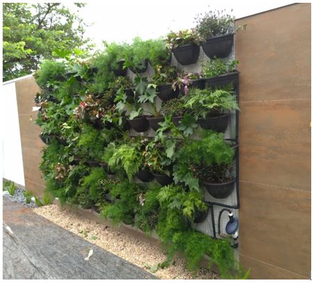 como montar irrigacao gotejamento jardim vertical