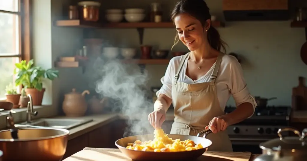 Como não deixar bacalhau à brás seco: o truque dos ovos em 2 tempos
