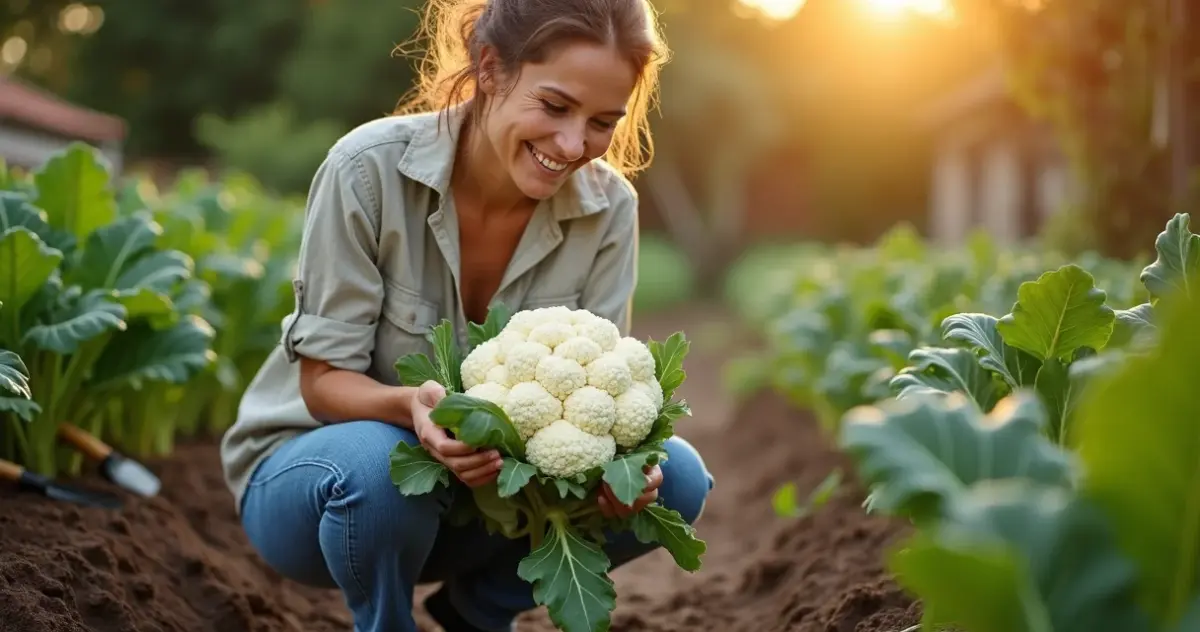 Como plantar couve flor e colher em semanas, sem erro