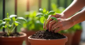 Como plantar manjericão sem o erro que mata 90% das mudas