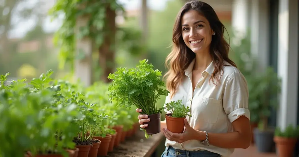 Como plantar salsinha sem ela murchar: o passo a passo que funciona