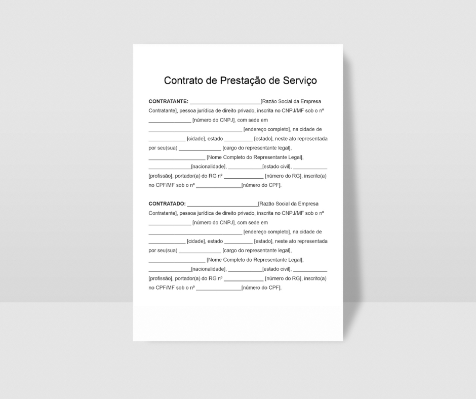 contratos de prestação de serviços