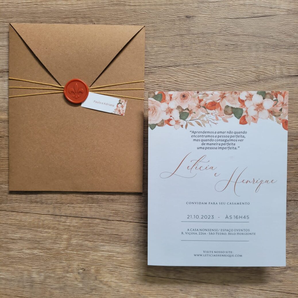 quanto custa fazer um convite de casamento personalizado