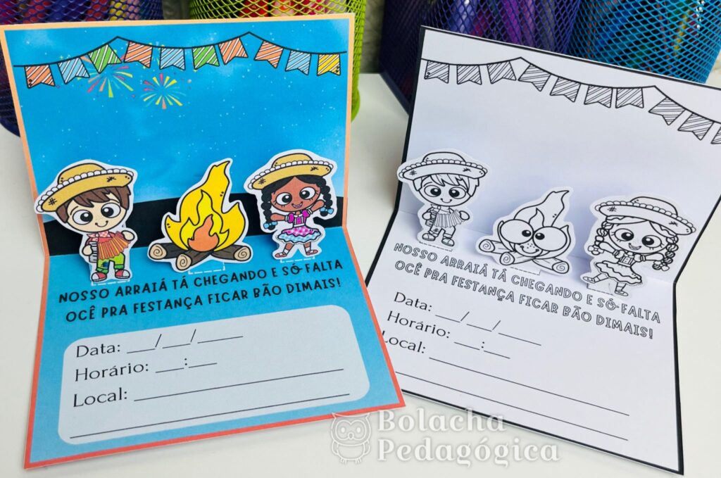 convite de festa junina