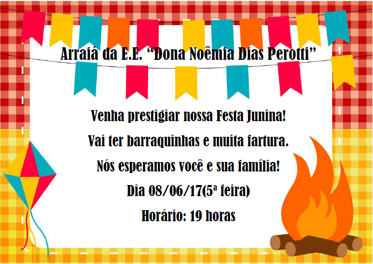 ideias criativas para convite de festa junina