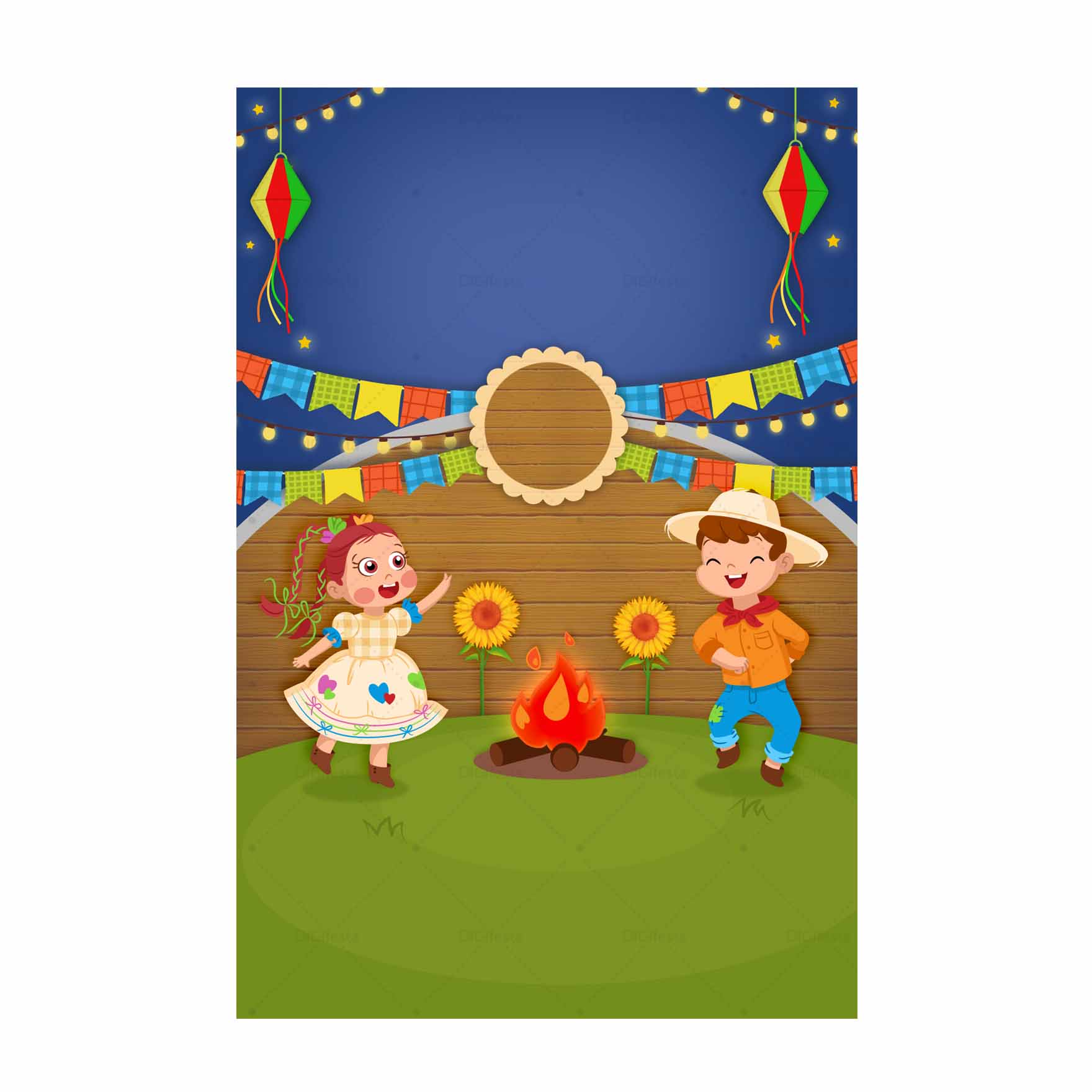 erros comuns ao criar convite de festa junina