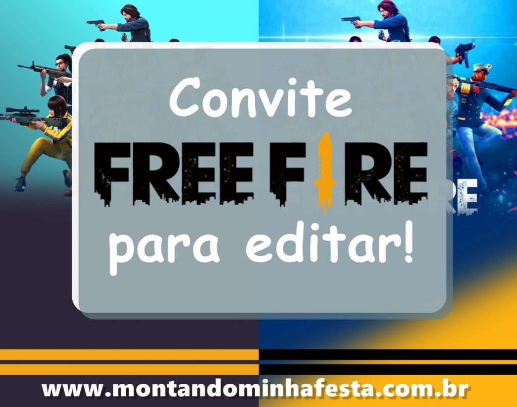 convite virtual grátis para editar