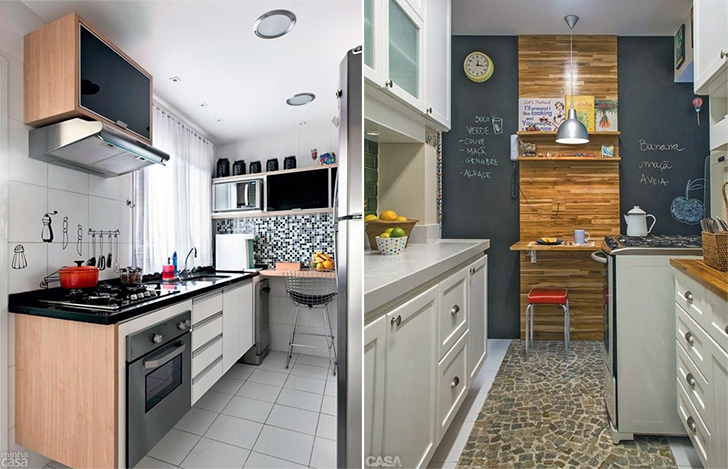 cozinha corredor vs cozinha americana qual escolher