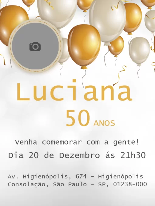 criar convite de aniversário digital sem custo
