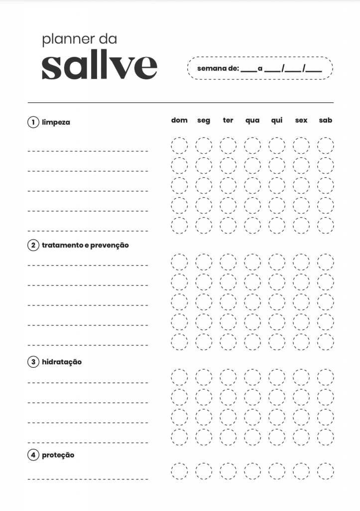 erros comuns ao montar cronograma facial
