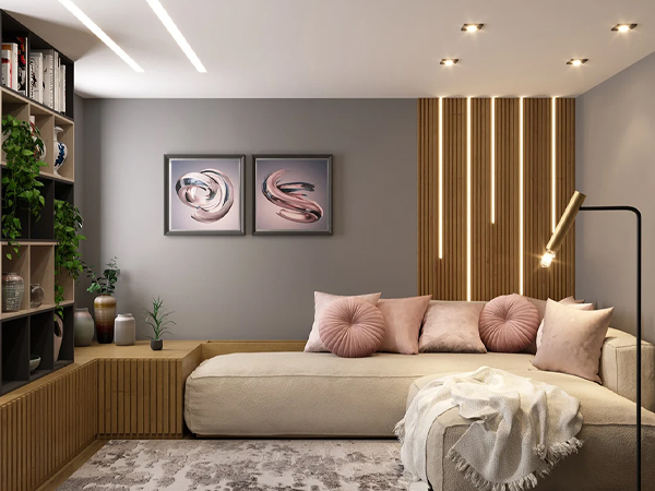 decoração minimalista para centro de estética animal