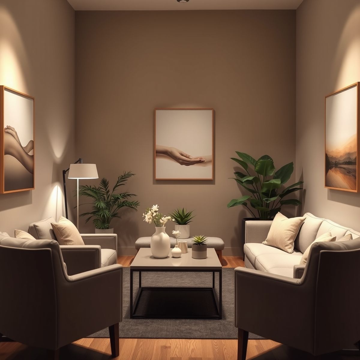 decoração de consultório de psicologia