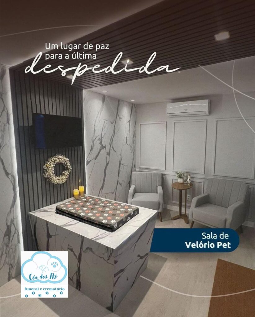 decoração de crematório de animais