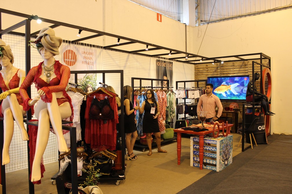 decoração de estande de feira