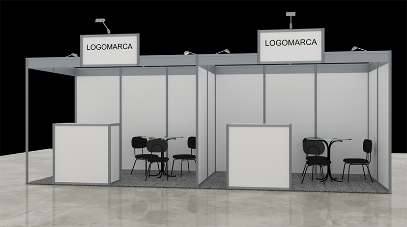 erros comuns na decoração de estande de feira