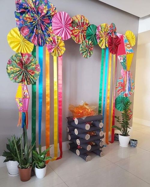 ideias criativas decoração festa junina simples