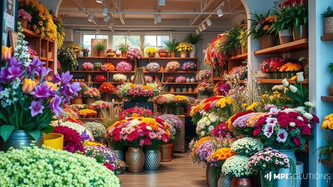 erros comuns na decoração de floricultura