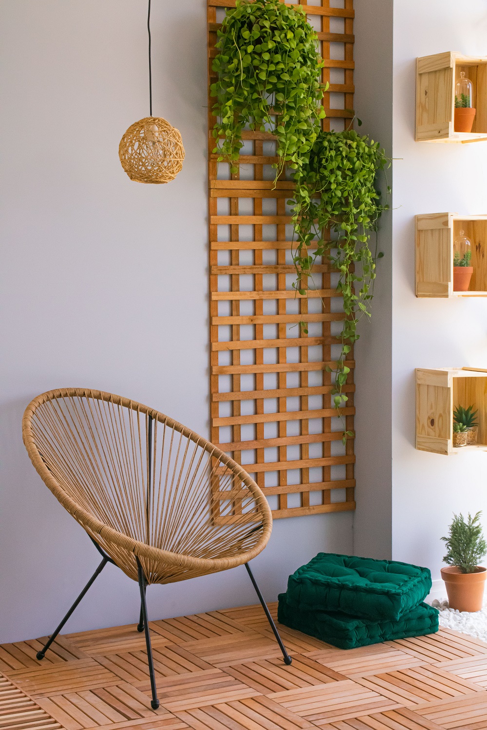 decoração de floricultura