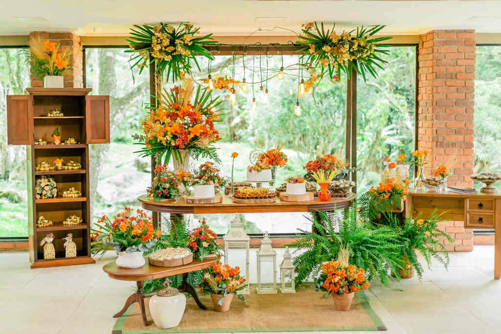 decoração de floricultura