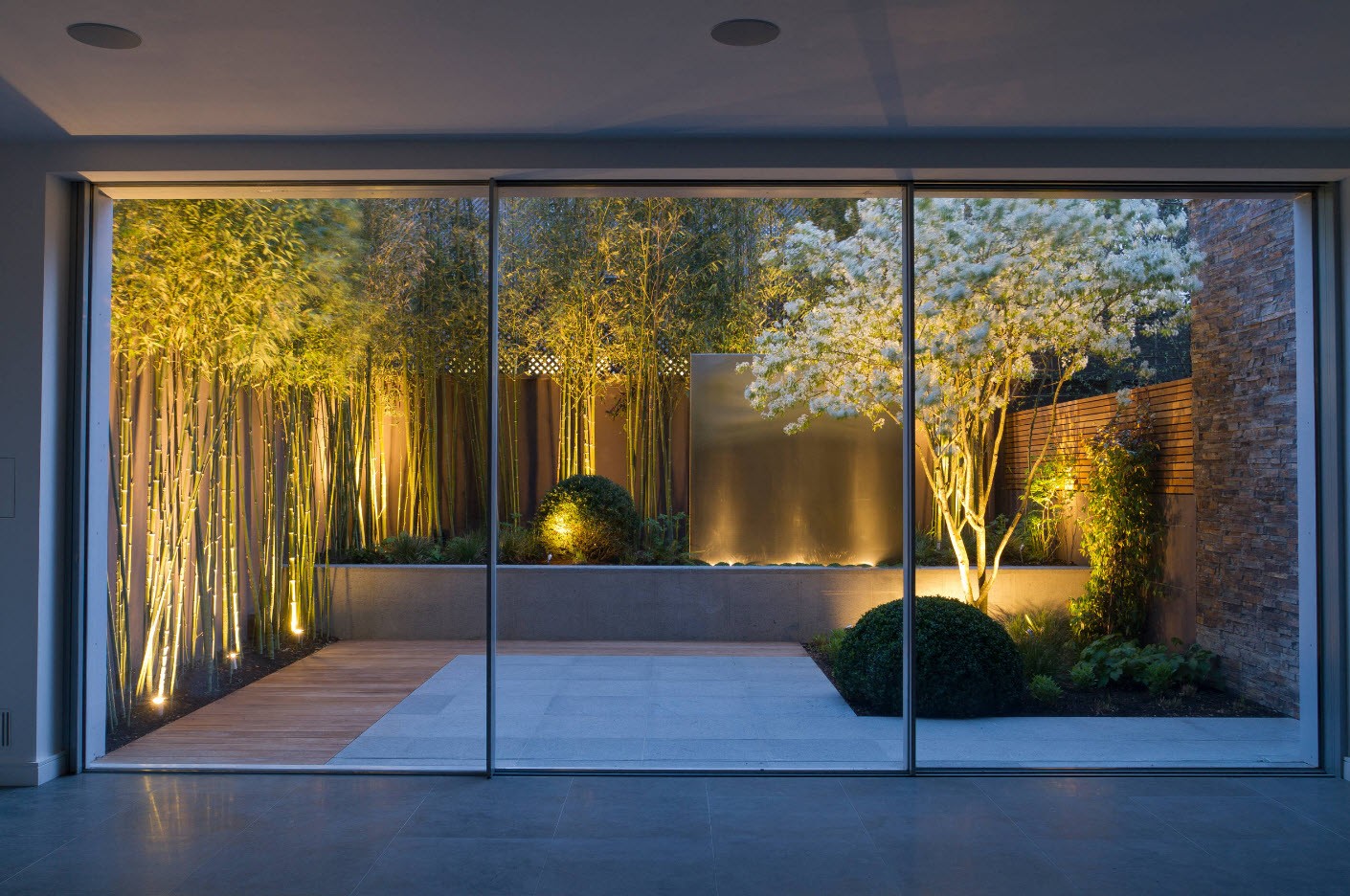 ideias criativas jardim de inverno pequeno