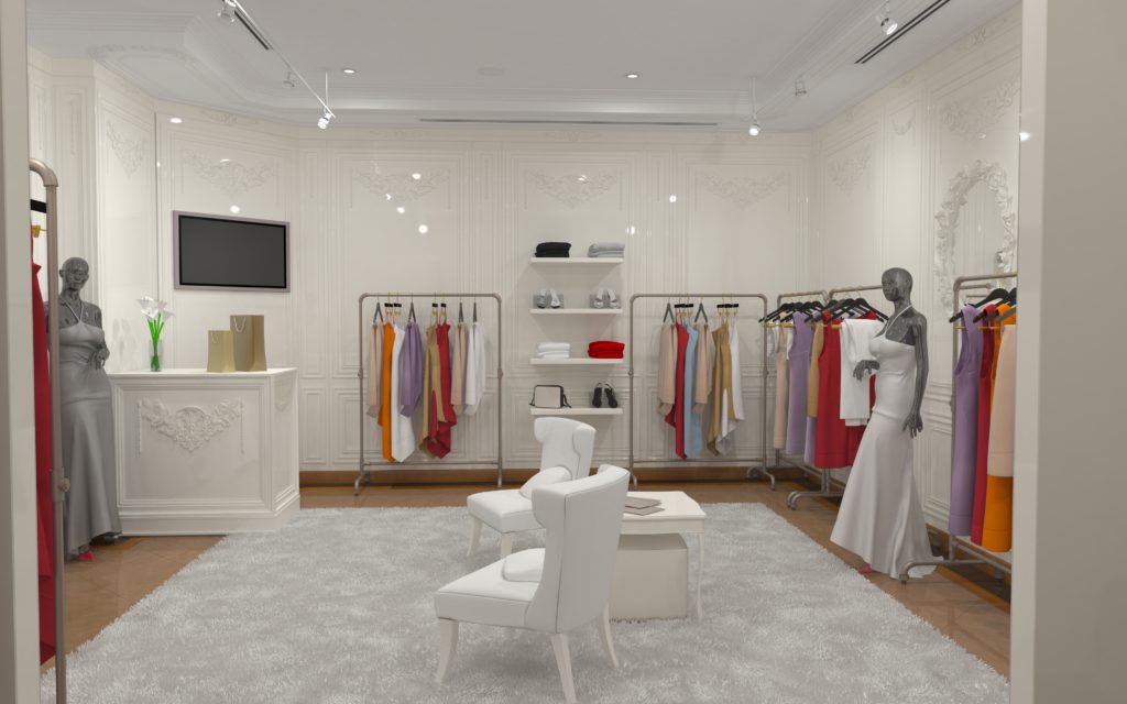 ideias de decoração para loja de roupas pequenas