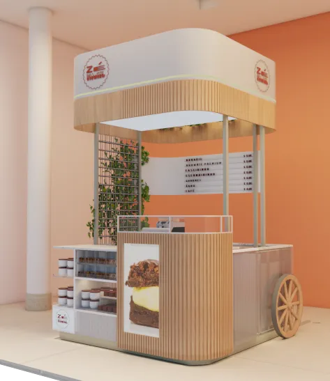 ideias criativas decoração quiosque shopping