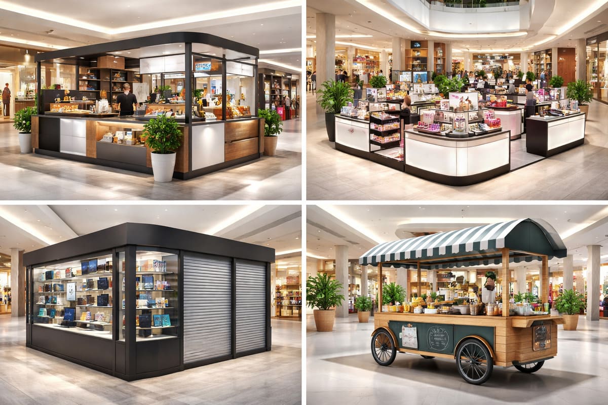 quiosque de shopping vs loja pequena qual escolher