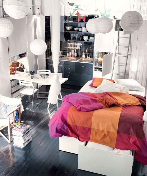 decoração de quitinete