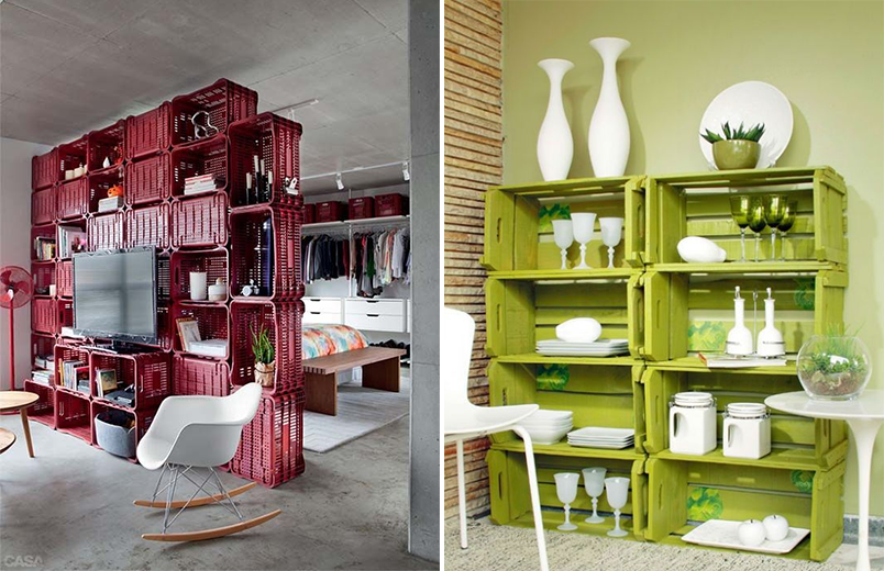 kitnet decorada vs apartamento pequeno decorado