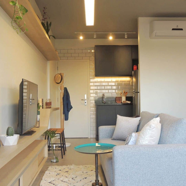 decoração de quitinete