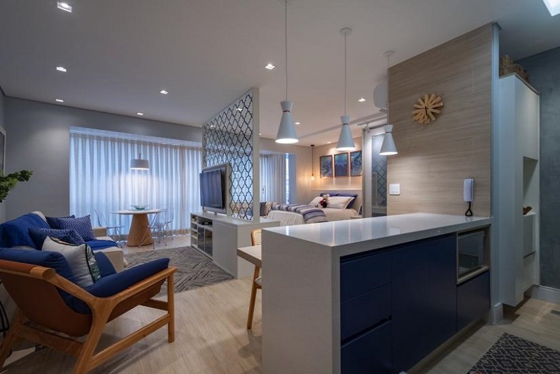 divisória ripada versus estante vazada qual escolher