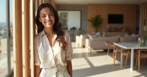 27 Ideias de Decoração de Sala de Estar e Jantar Integradas com Divisória