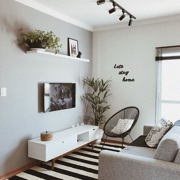 rack para sala pequena com tv até 75 polegadas