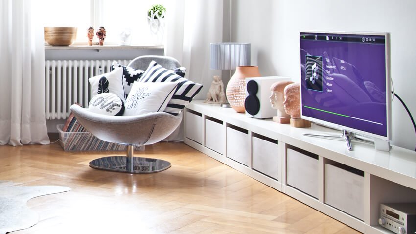 rack para sala pequena com tv até 75 polegadas