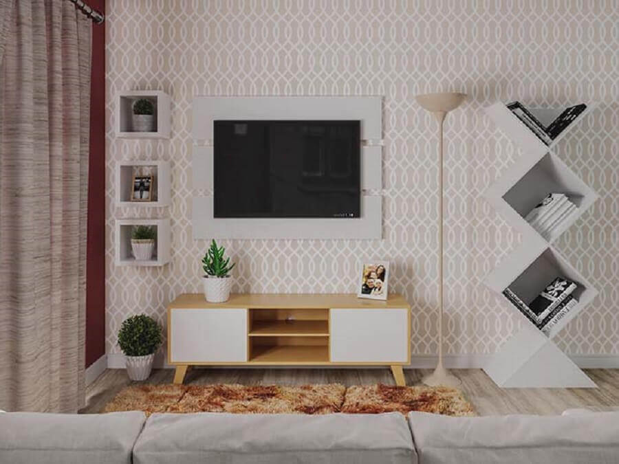 erros comuns ao decorar sala pequena com rack