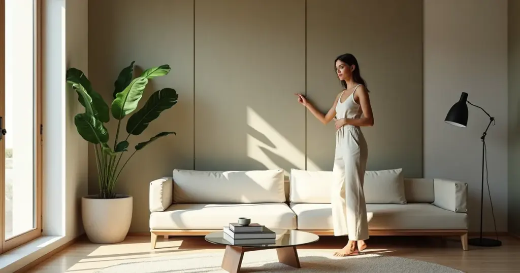 27 Ideias de Decoração de Sala Pequena com Painel que Ampliam o Espaço 27 Ideias de Decoração de Sala Pequena com Painel que Ampliam o Espaço